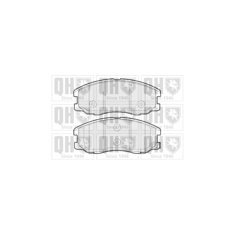 Image for QH BP1579 Brake Pad Set