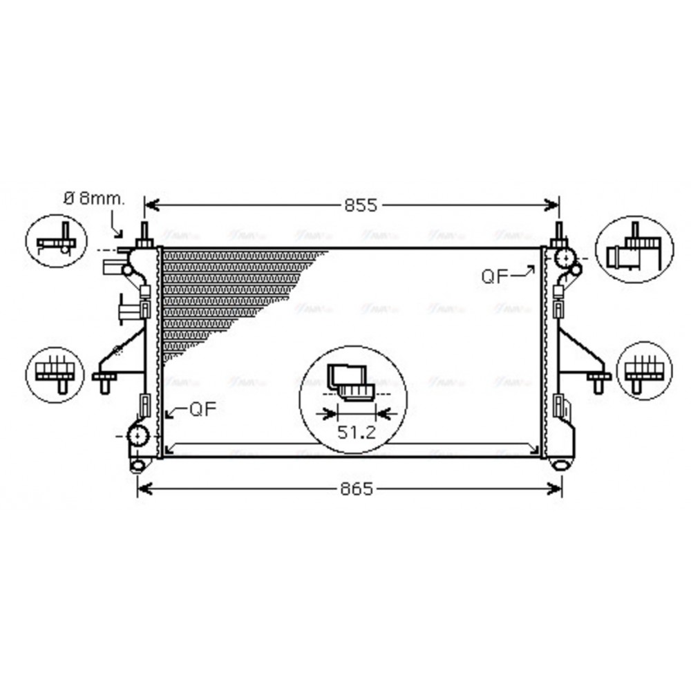 Image for AVA Cooling - Radiator