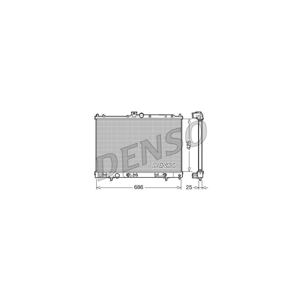 Image for Denso Radiator DRM45027