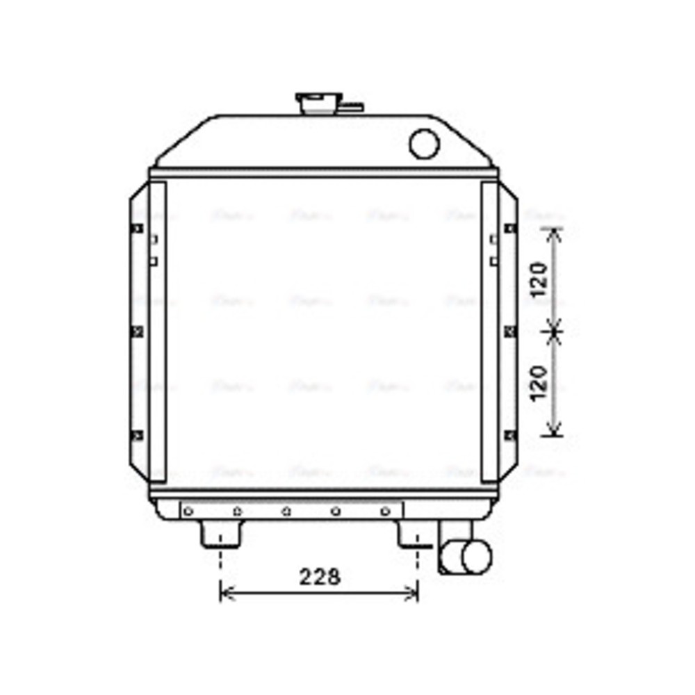 Image for AVA Cooling - Radiator