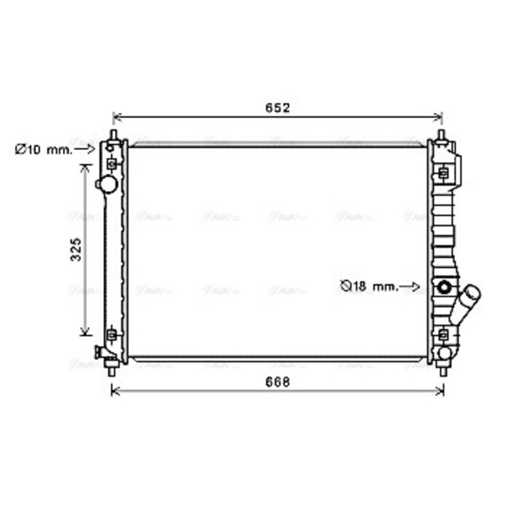 Image for AVA Cooling - Radiator