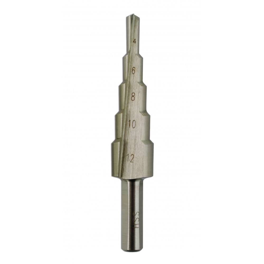 Image for Connect 33009 Stepped Drill 4mm-12mm Box of 1