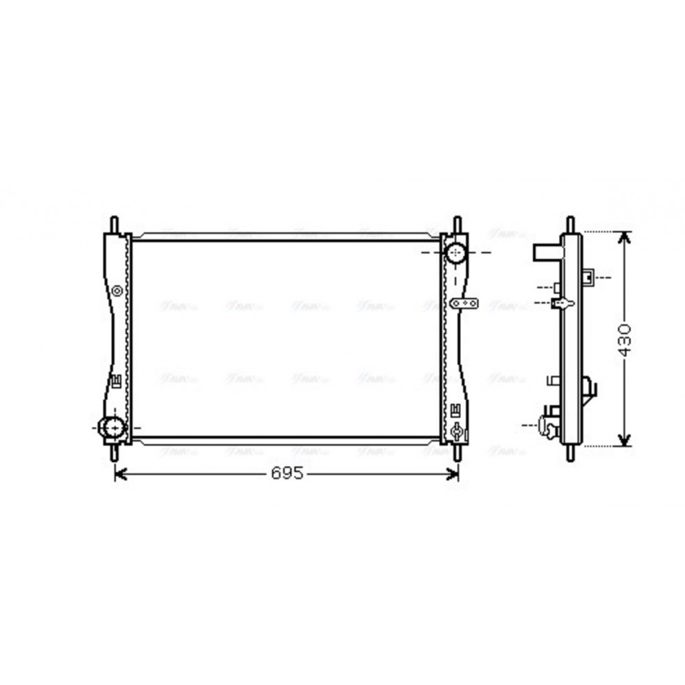 Image for AVA Cooling - Radiator