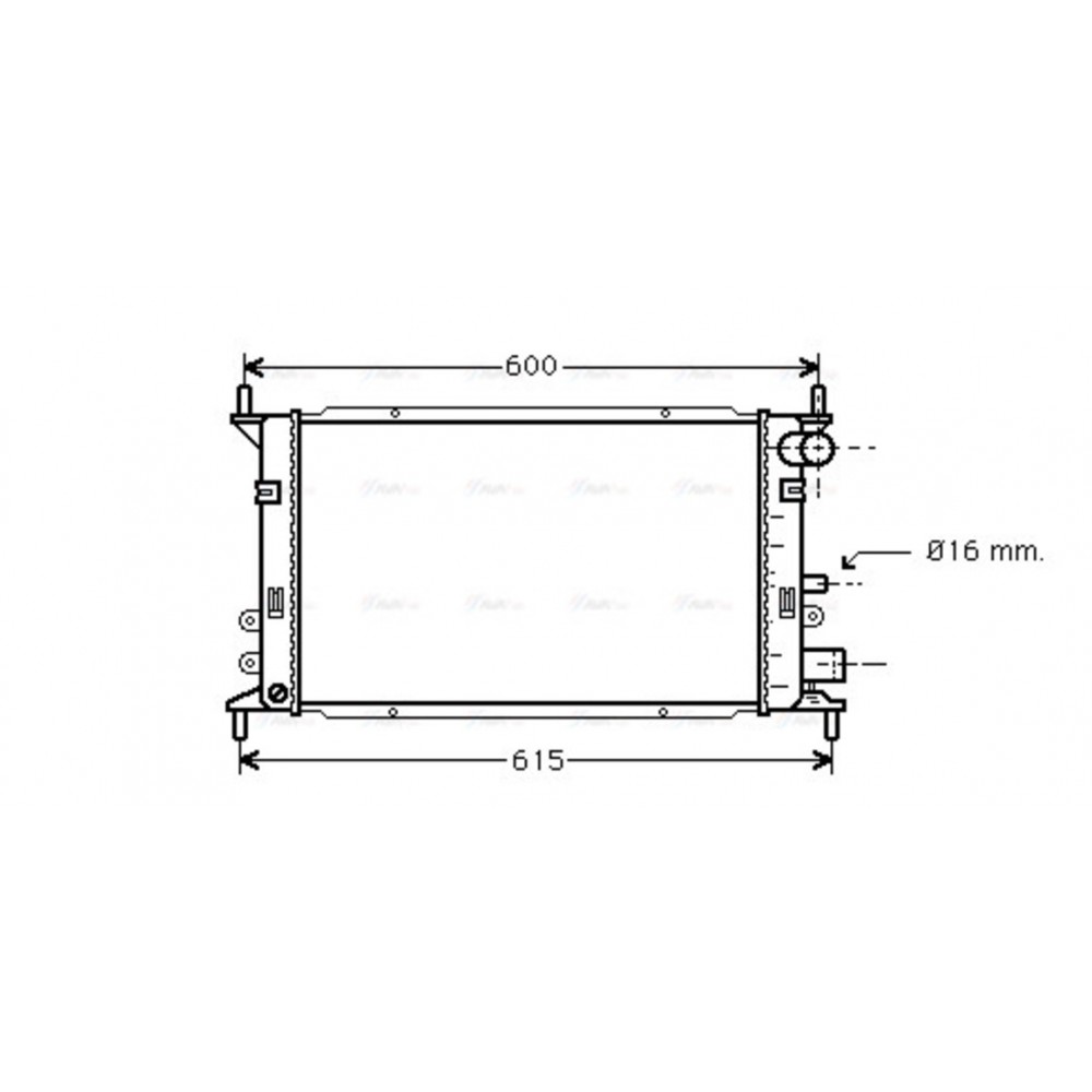 Image for AVA Cooling - Radiator