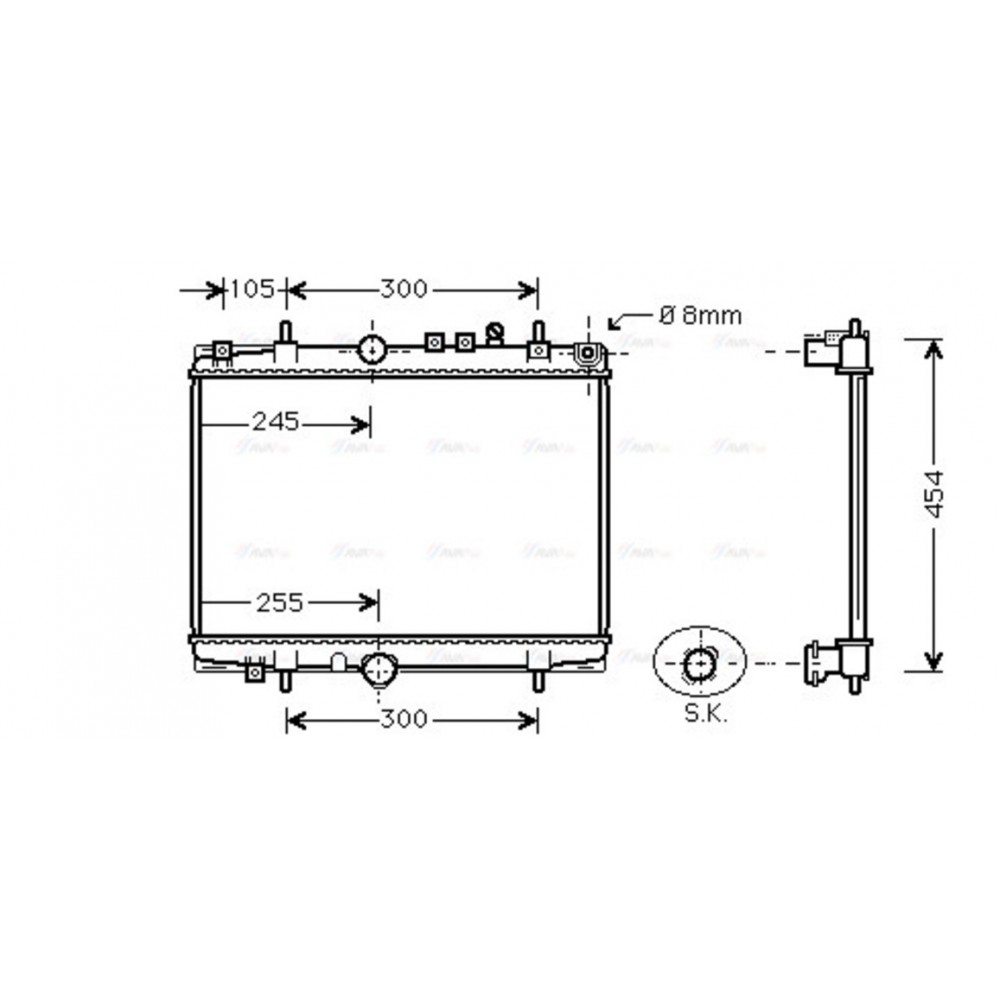 Image for AVA Cooling - Radiator