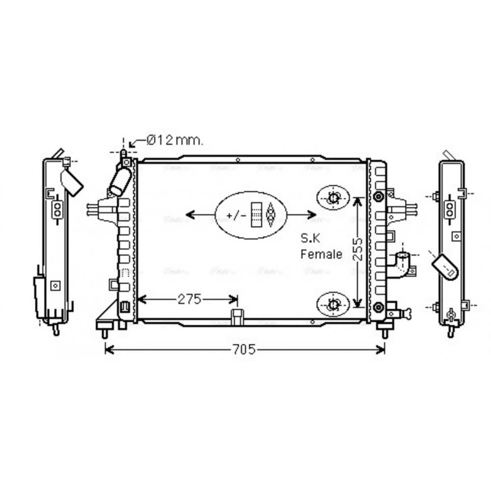 Image for AVA Cooling - Radiator