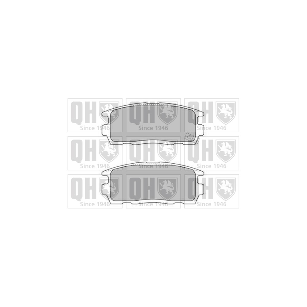 Image for QH BP1580 Brake Pad Set