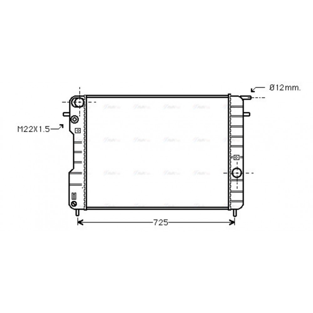 Image for AVA Cooling - Radiator