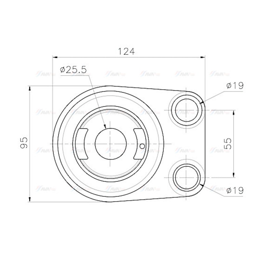 Image for AVA Cooling - Oil Cooler