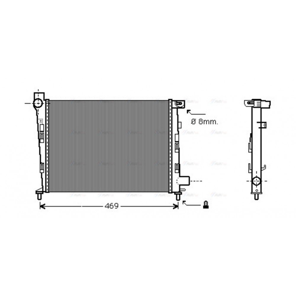 Image for AVA Cooling - Radiator