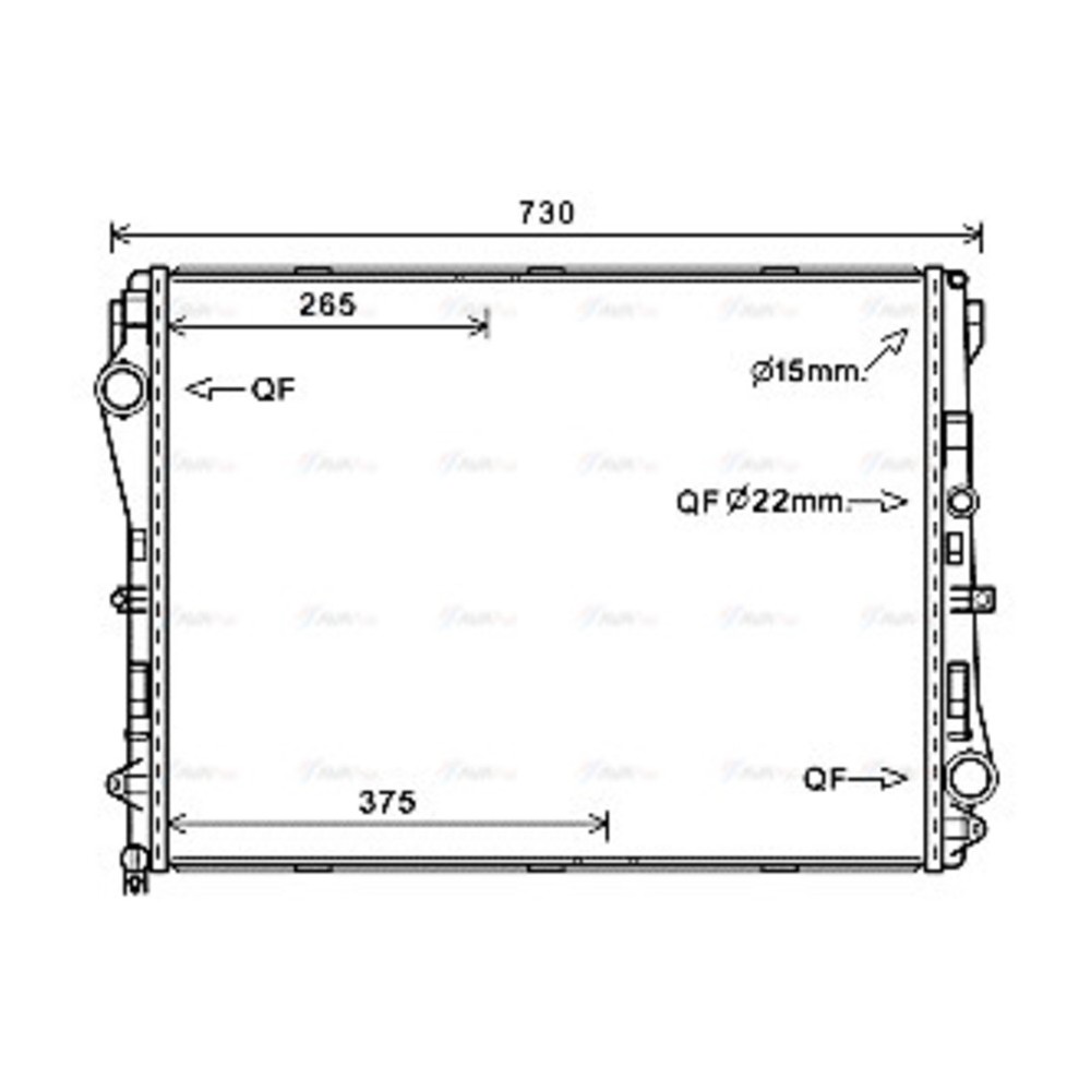 Image for AVA Cooling - Radiator