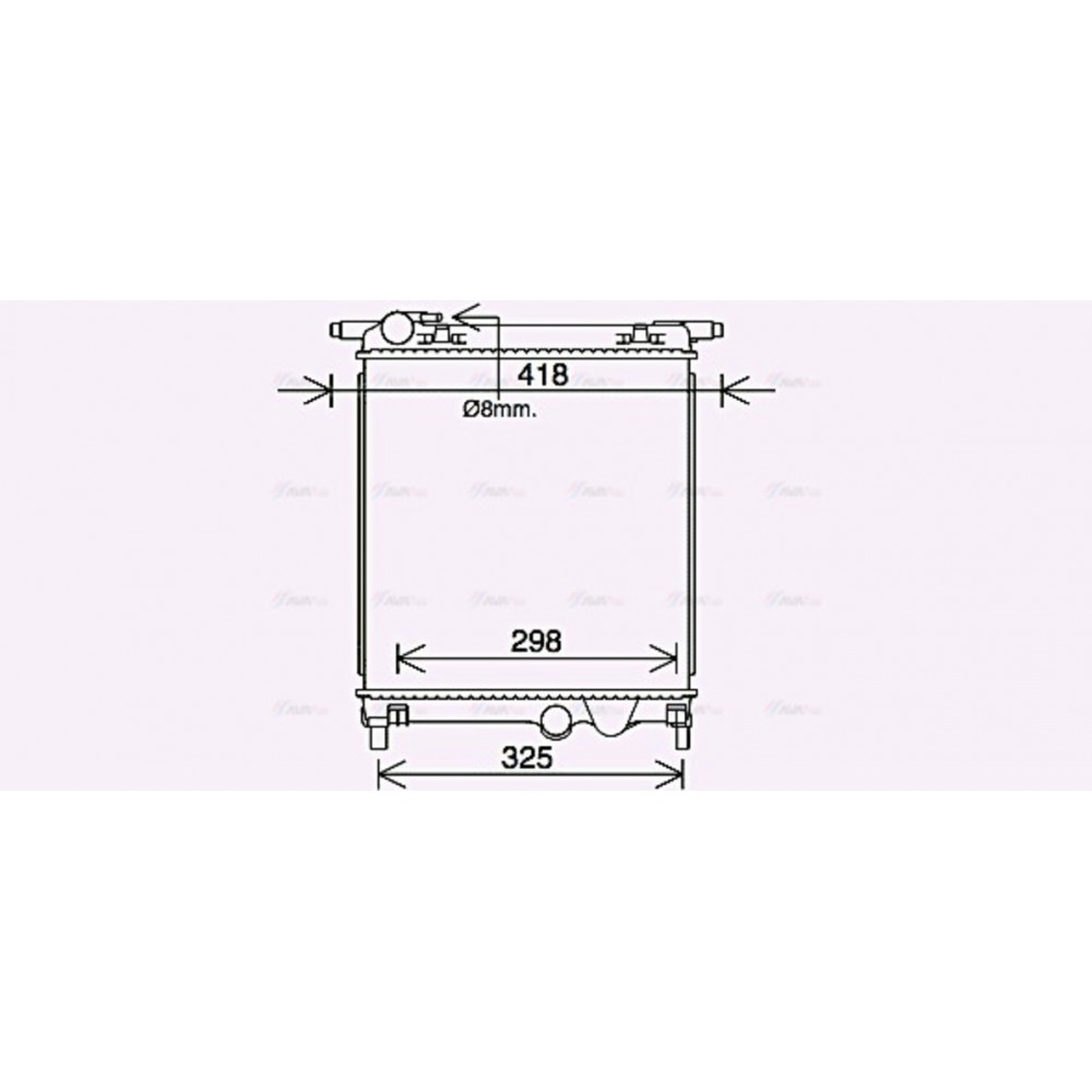 Image for AVA Cooling - Radiator