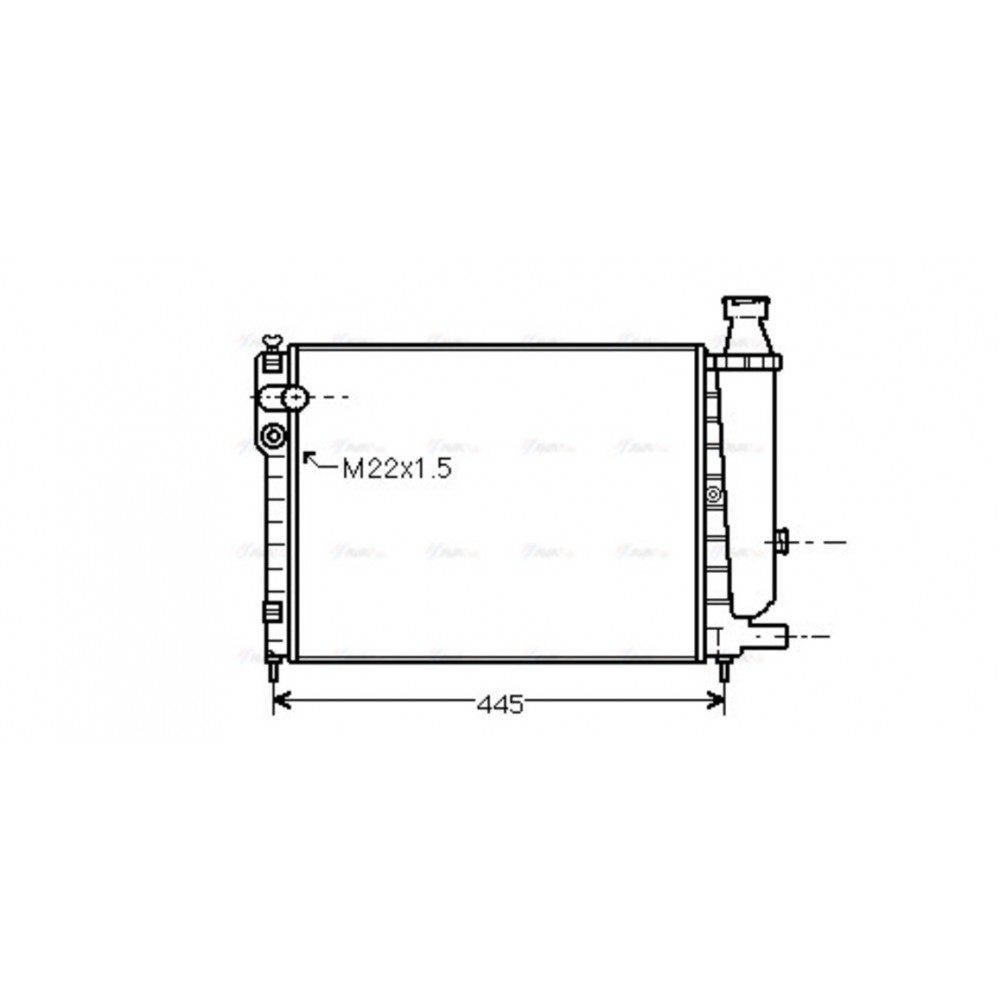 Image for AVA Cooling - Radiator