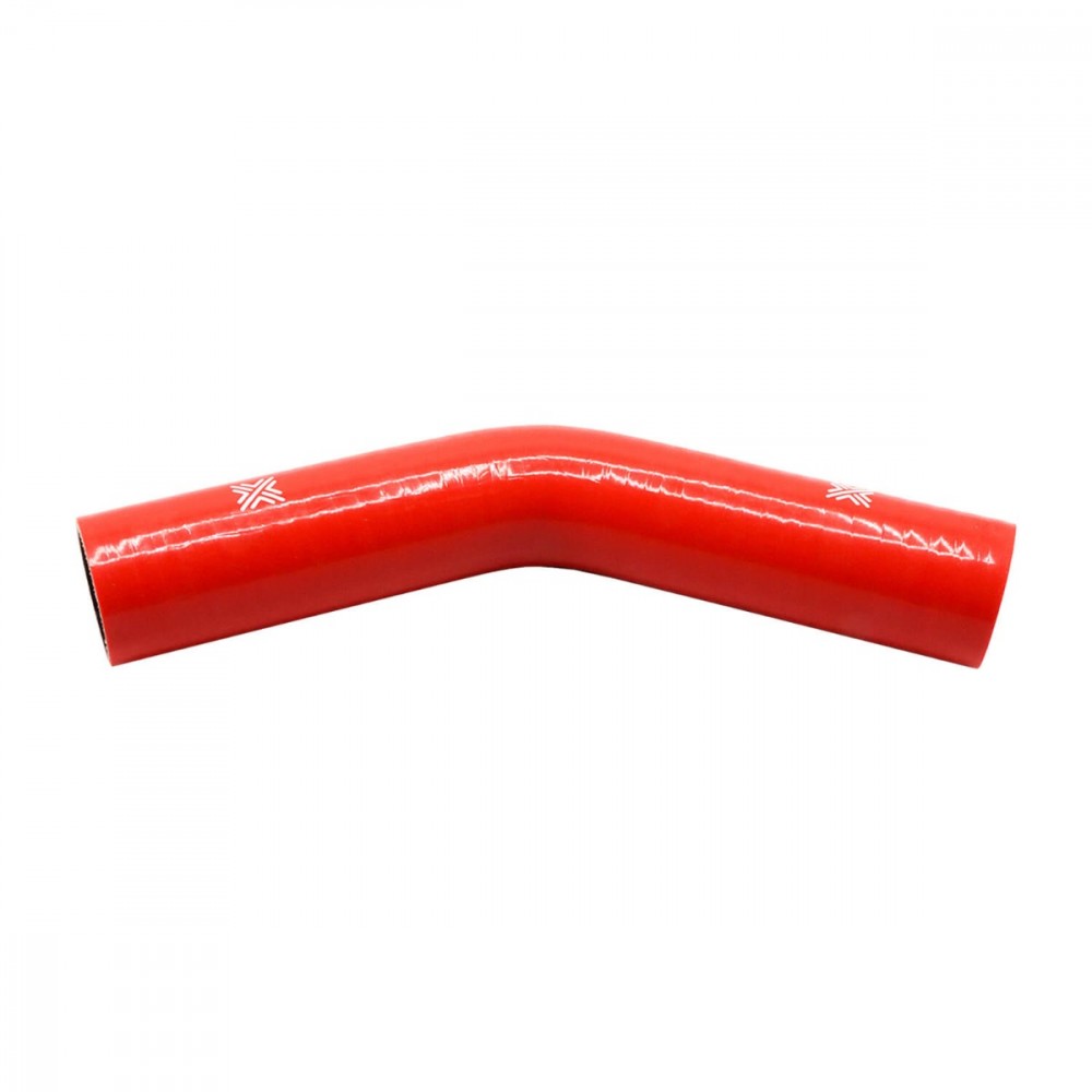 Image for Pipercross Performance Silicone HoseRed 45Â° 40mm bore  152mm