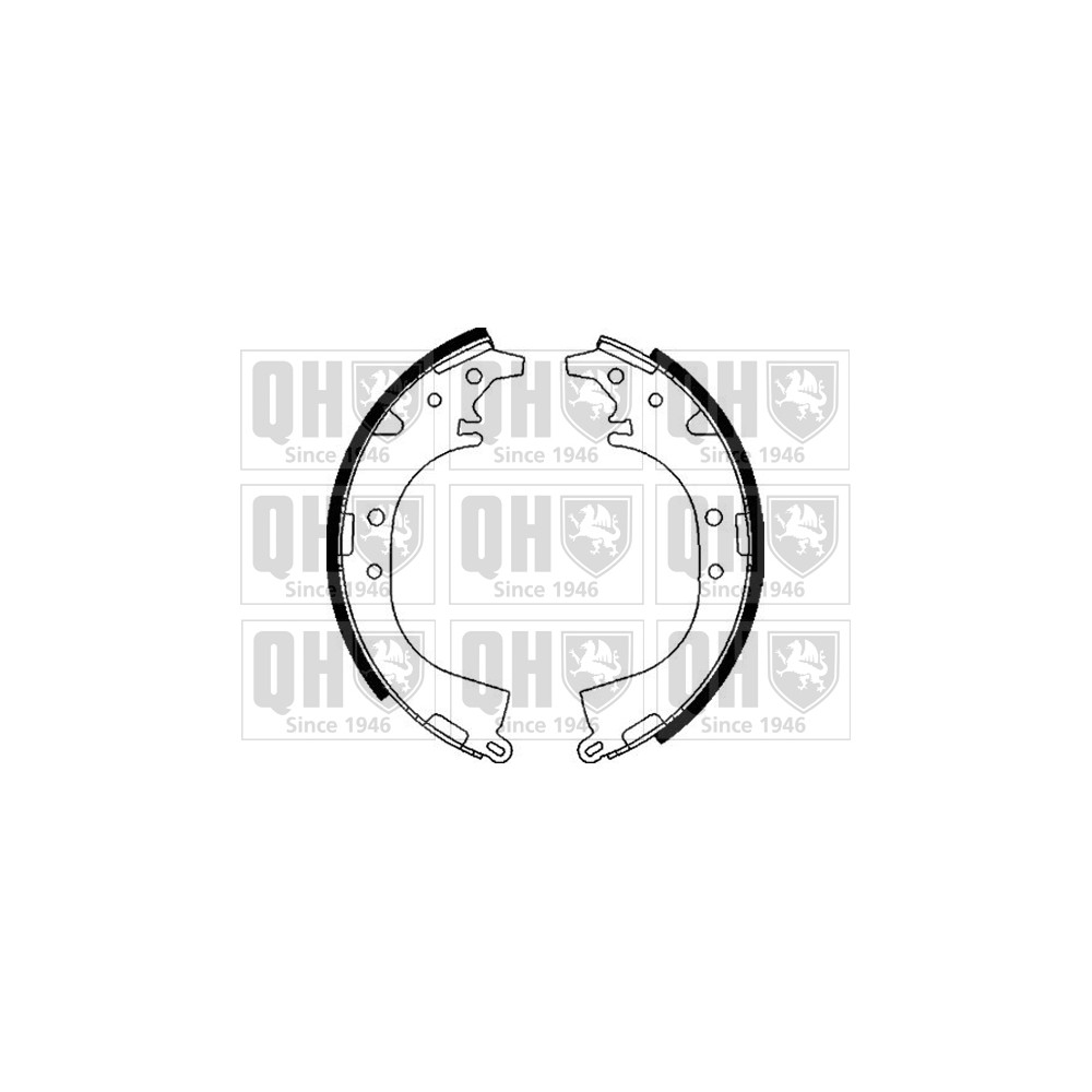 Image for QH BS826 Brake Shoes