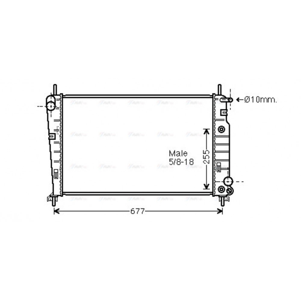 Image for AVA Cooling - Radiator