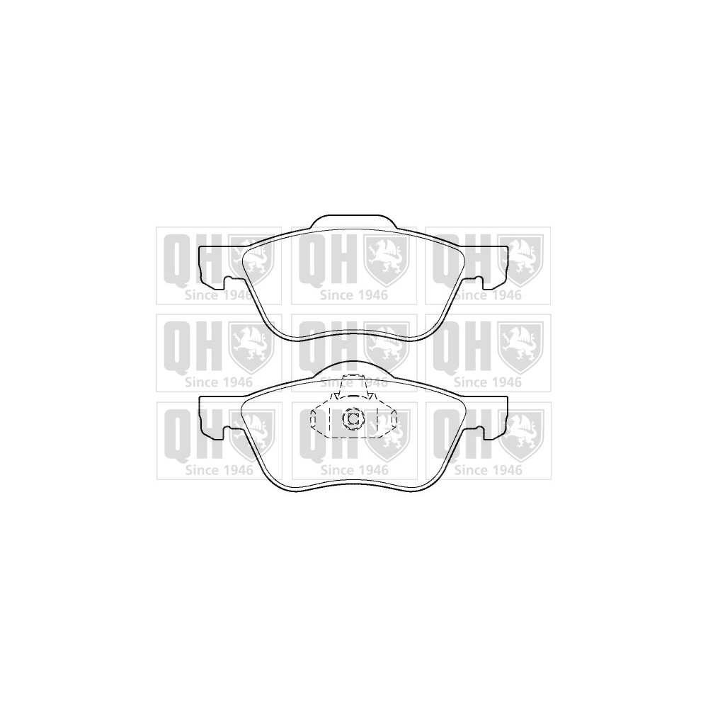 Image for QH BP1413 Brake Pad Set