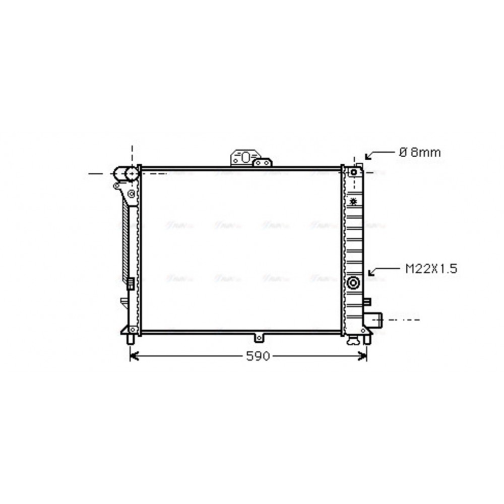 Image for AVA Cooling - Radiator