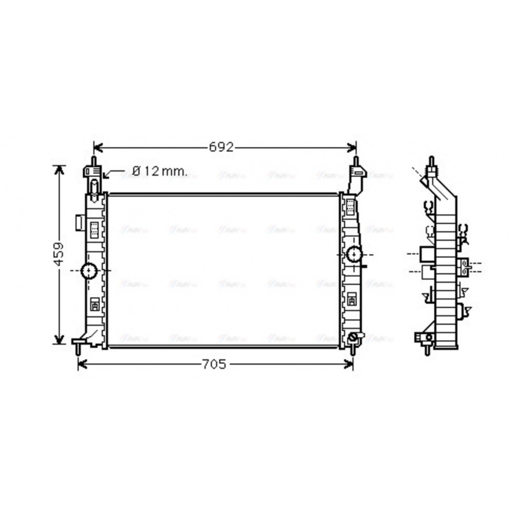 Image for AVA Cooling - Radiator