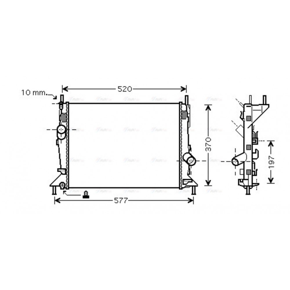 Image for AVA Cooling - Radiator