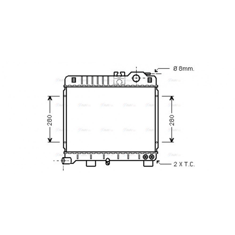 Image for AVA Cooling - Radiator