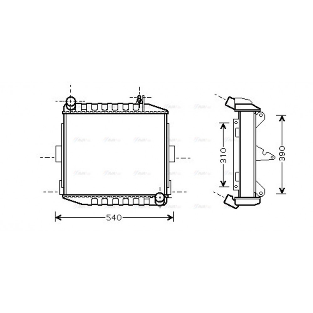 Image for AVA Cooling - Radiator