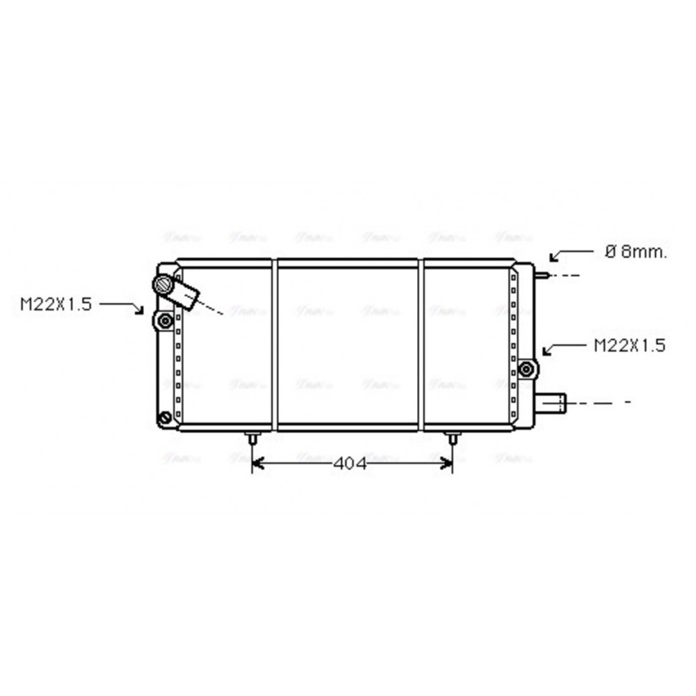 Image for AVA Cooling - Radiator