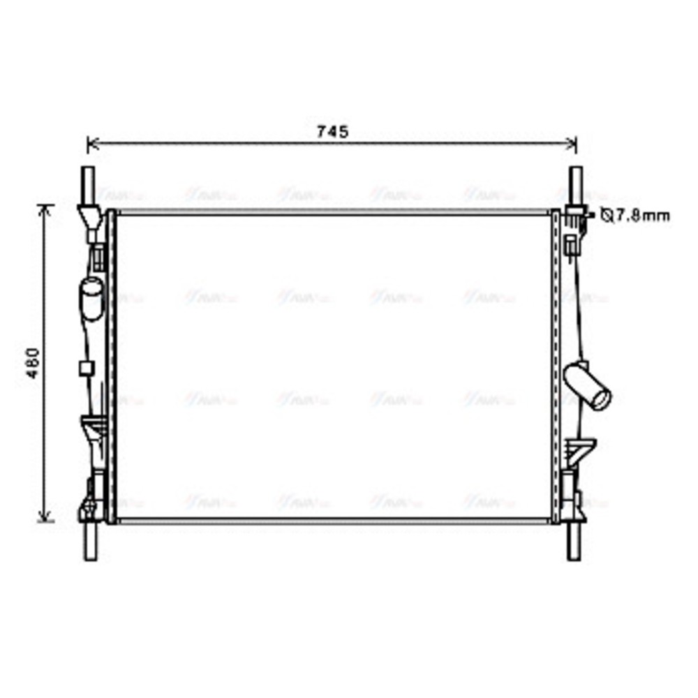 Image for AVA Cooling - Radiator