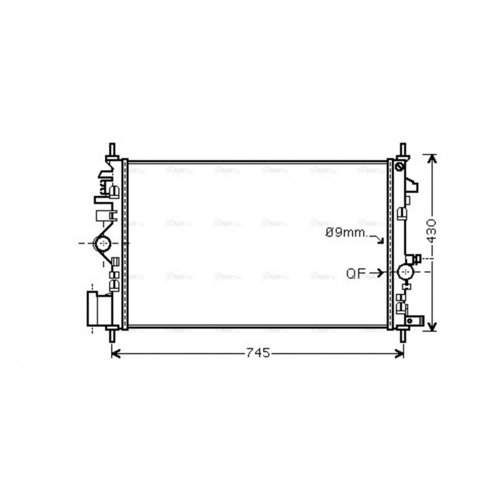 Image for AVA Cooling - Radiator