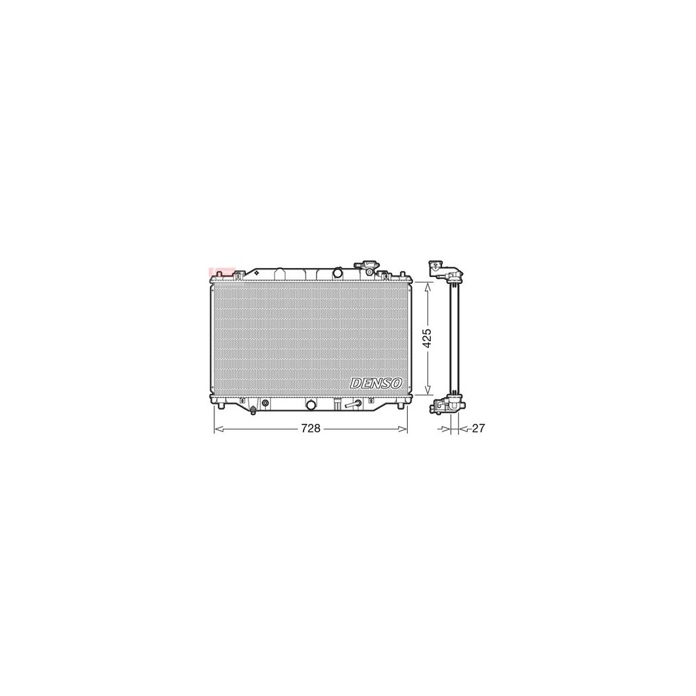 Image for Denso Radiator DRM44041