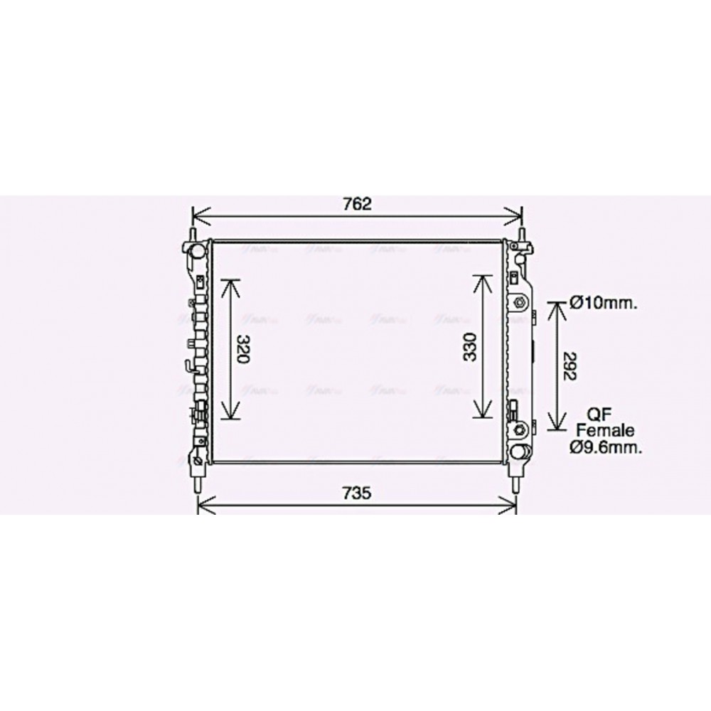 Image for AVA Cooling - Radiator