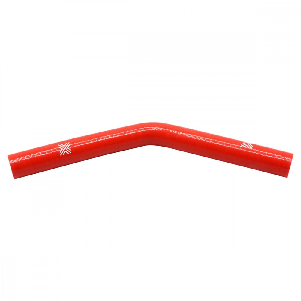 Image for Pipercross Performance Silicone HoseRed 45Â° 16mm bore  152mm