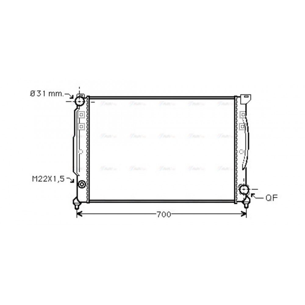 Image for AVA Cooling - Radiator