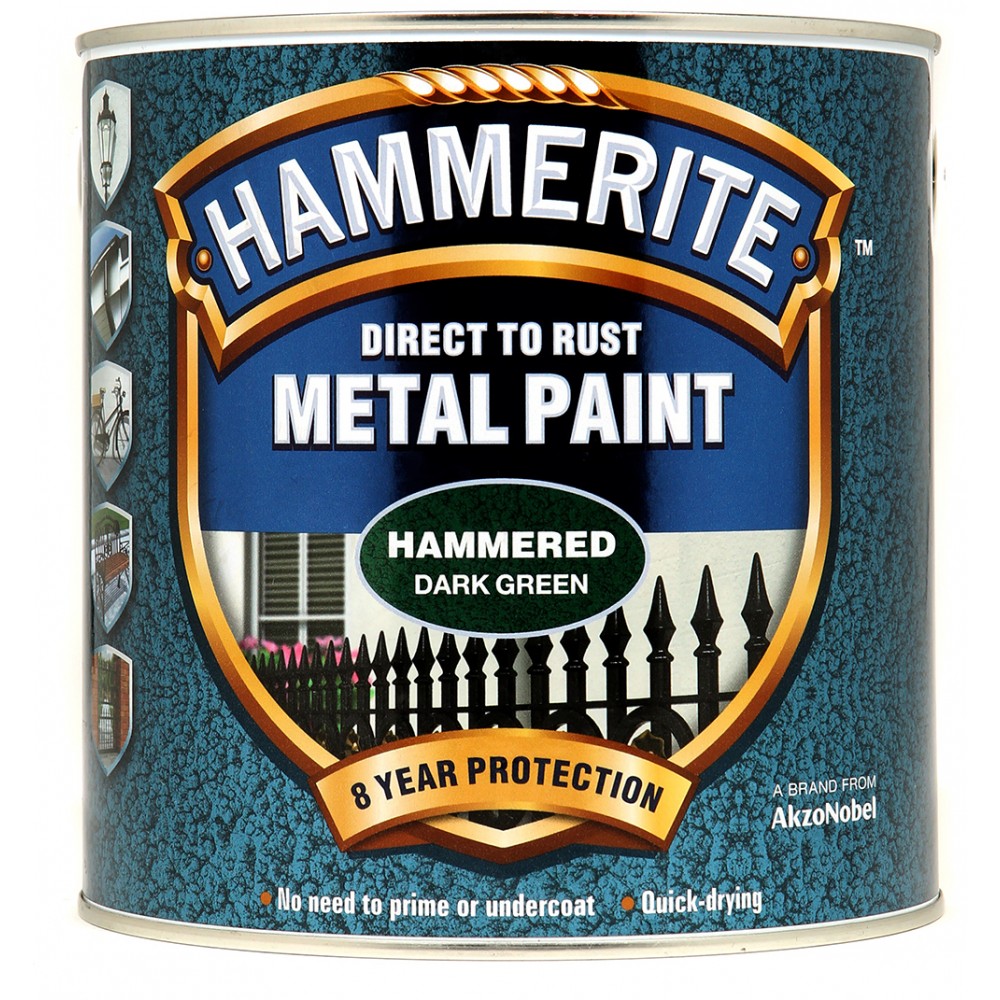 Image for Hammered Dark Green Paint 2.5Ltr