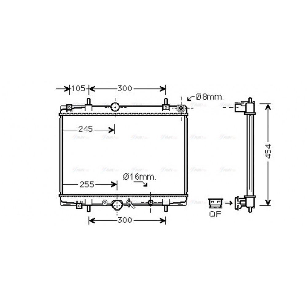 Image for AVA Cooling - Radiator