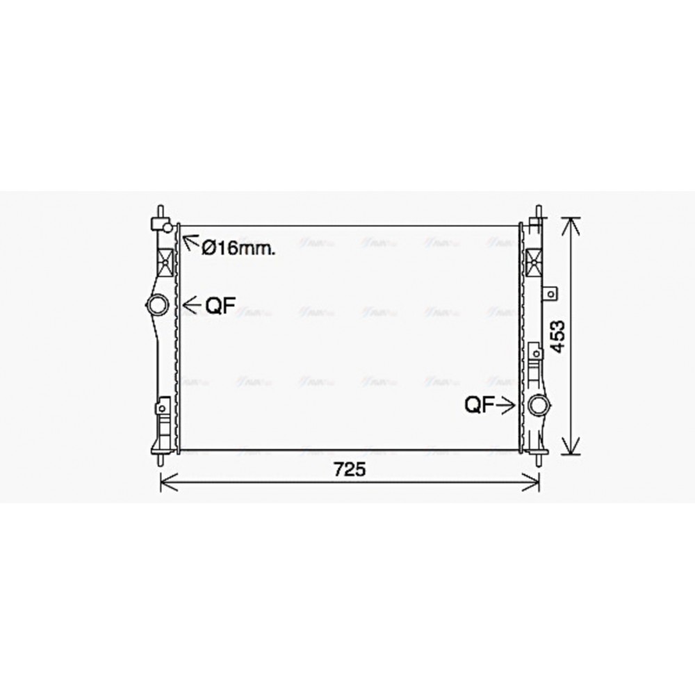 Image for AVA Cooling - Radiator