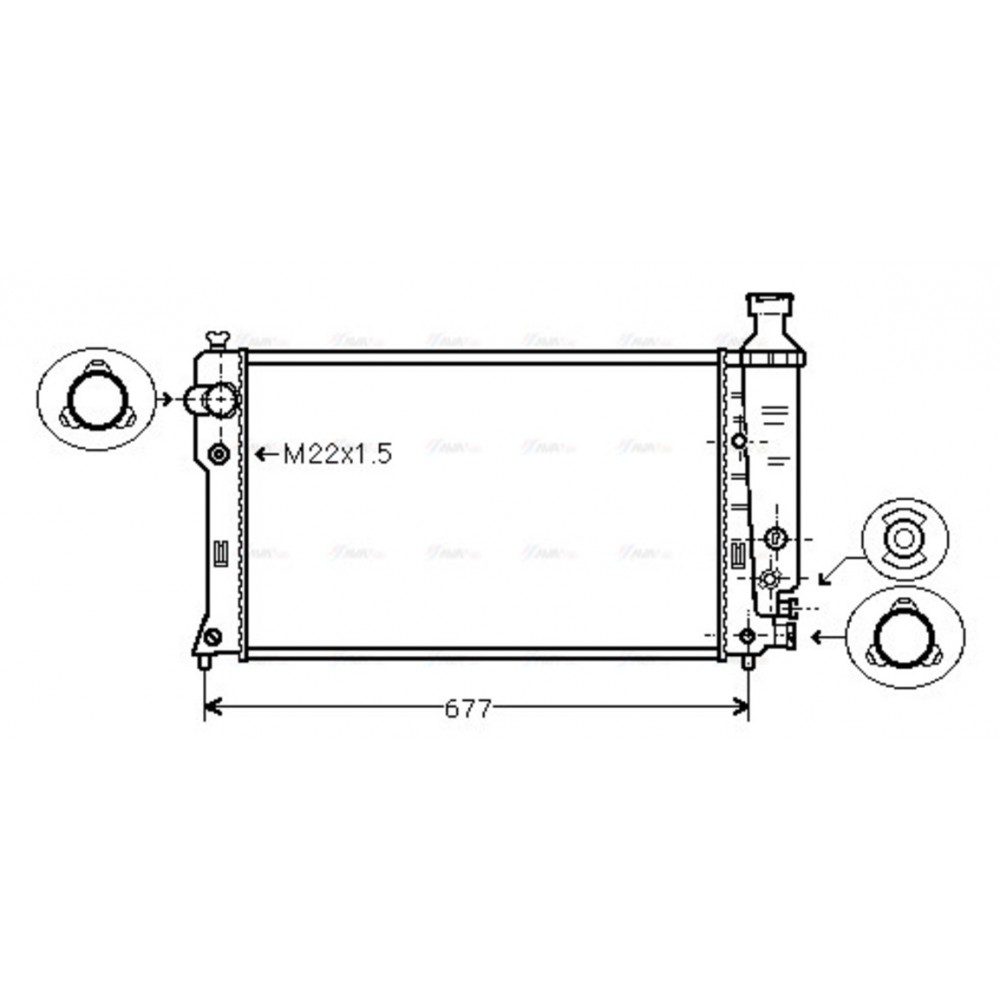 Image for AVA Cooling - Radiator