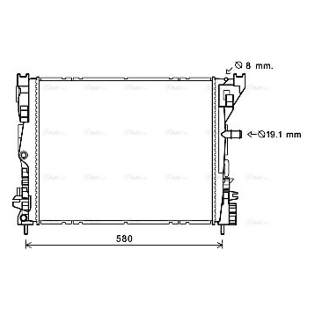 Image for AVA Cooling - Radiator