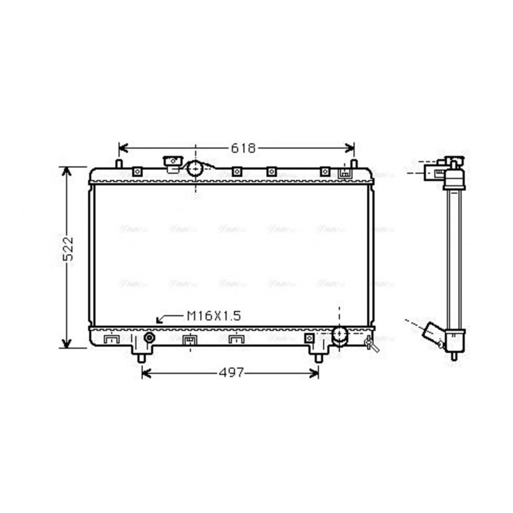 Image for AVA Cooling - Radiator