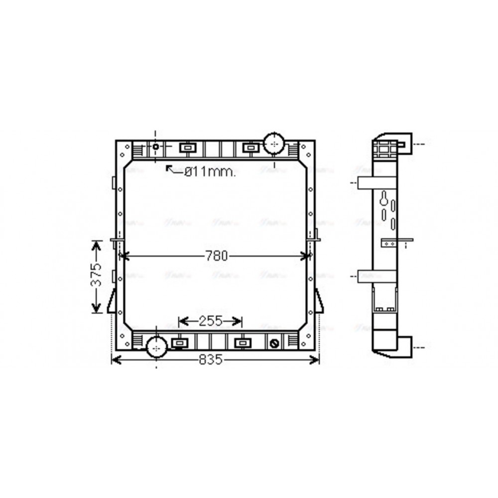 Image for AVA Cooling - Radiator