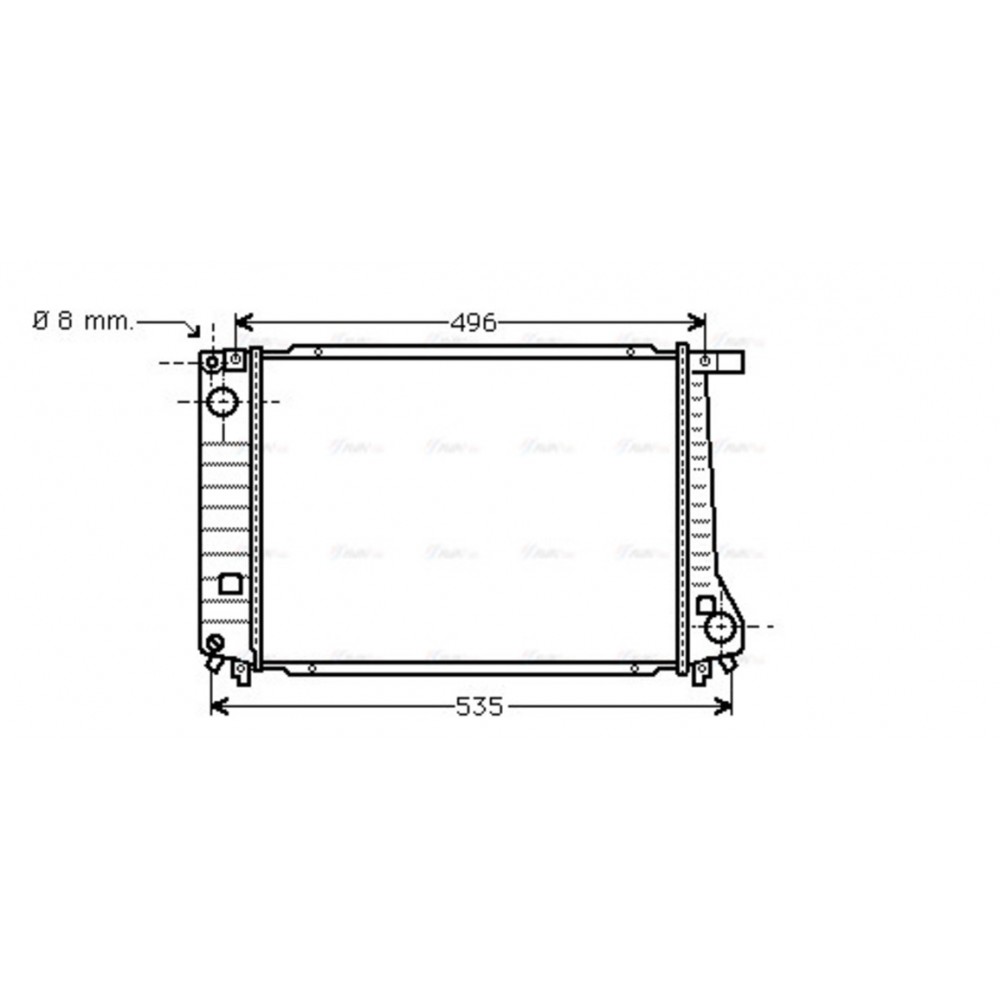 Image for AVA Cooling - Radiator