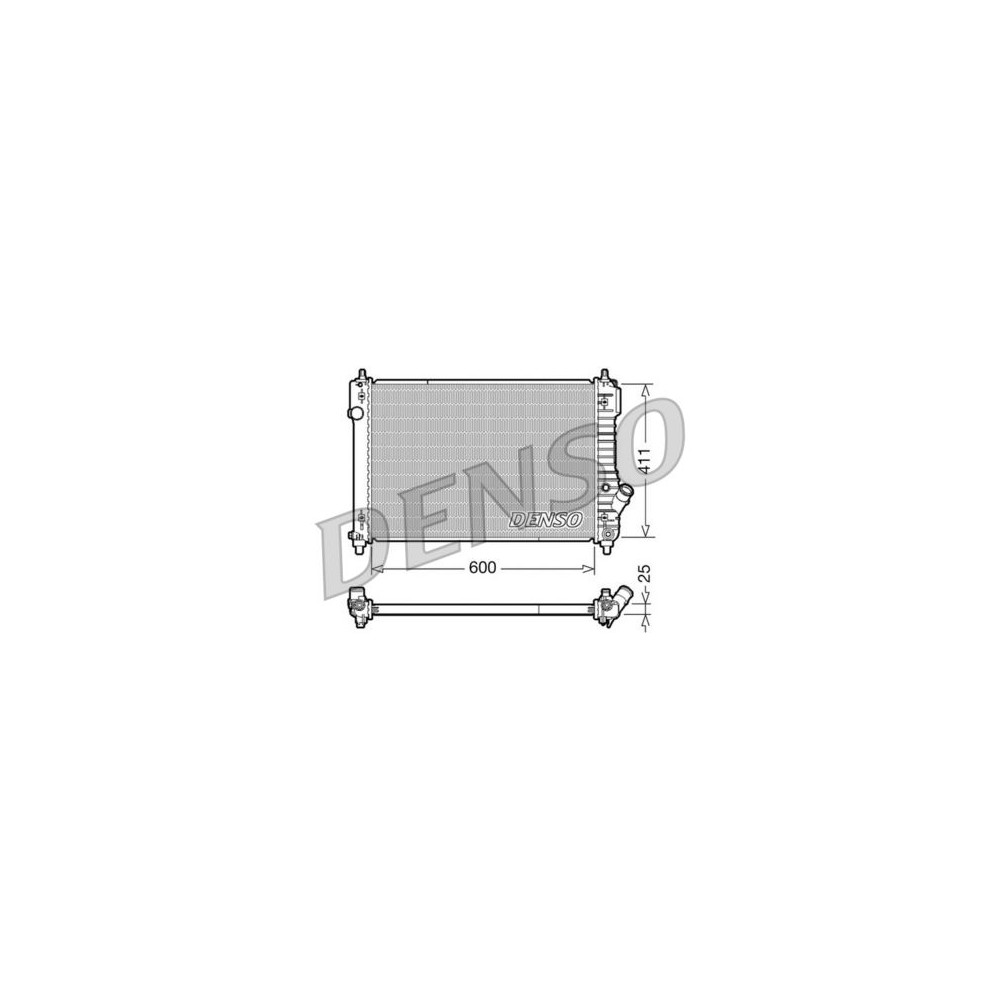 Image for Denso Radiator DRM15004