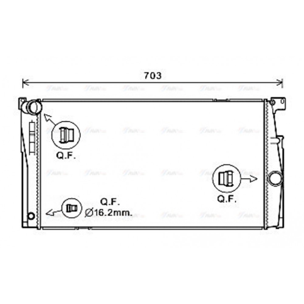 Image for AVA Cooling - Radiator