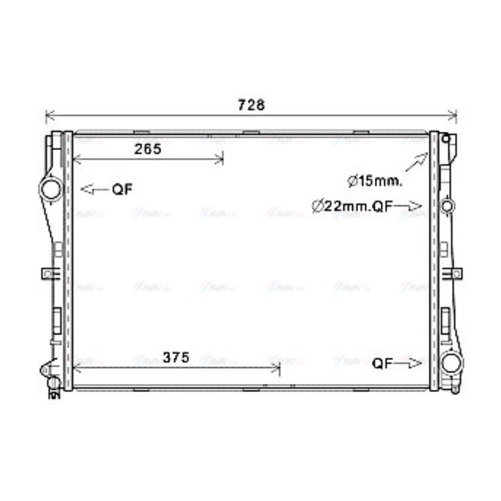 Image for AVA Cooling - Radiator