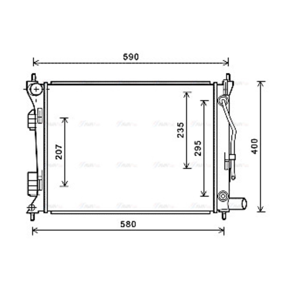 Image for AVA Cooling - Radiator