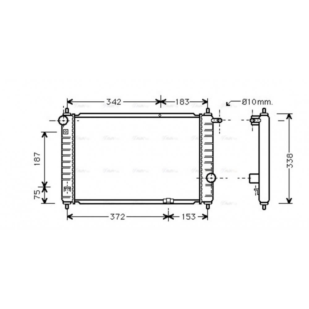 Image for AVA Cooling - Radiator