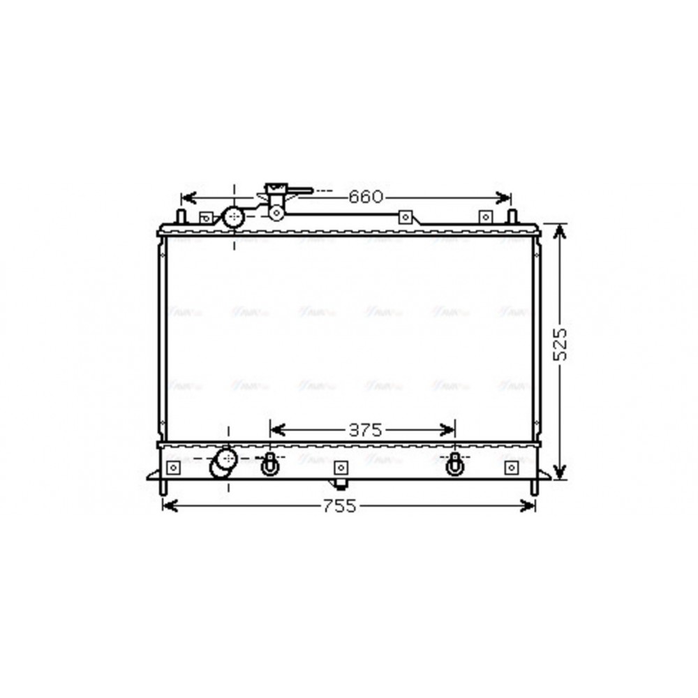 Image for AVA Cooling - Radiator