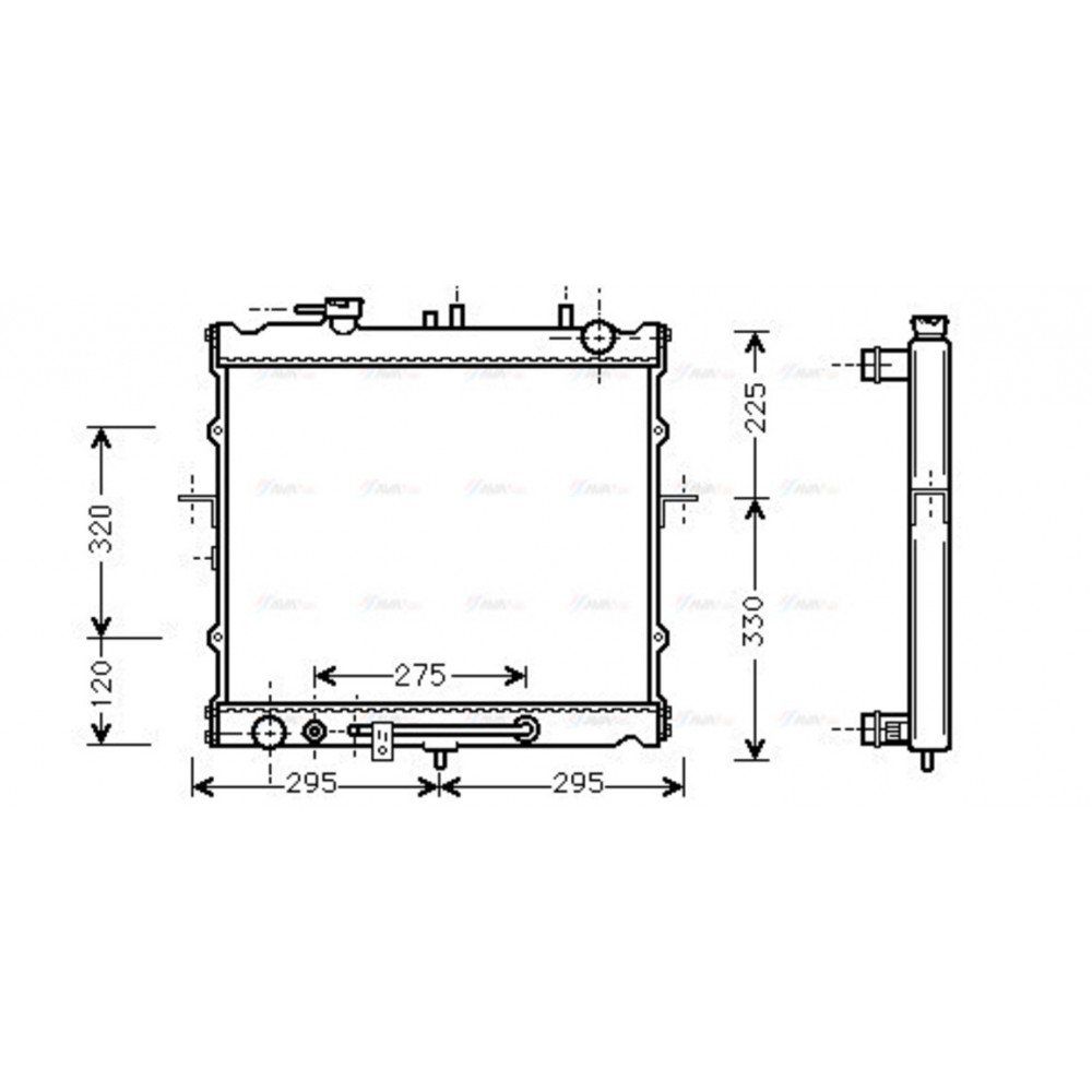 Image for AVA Cooling - Radiator