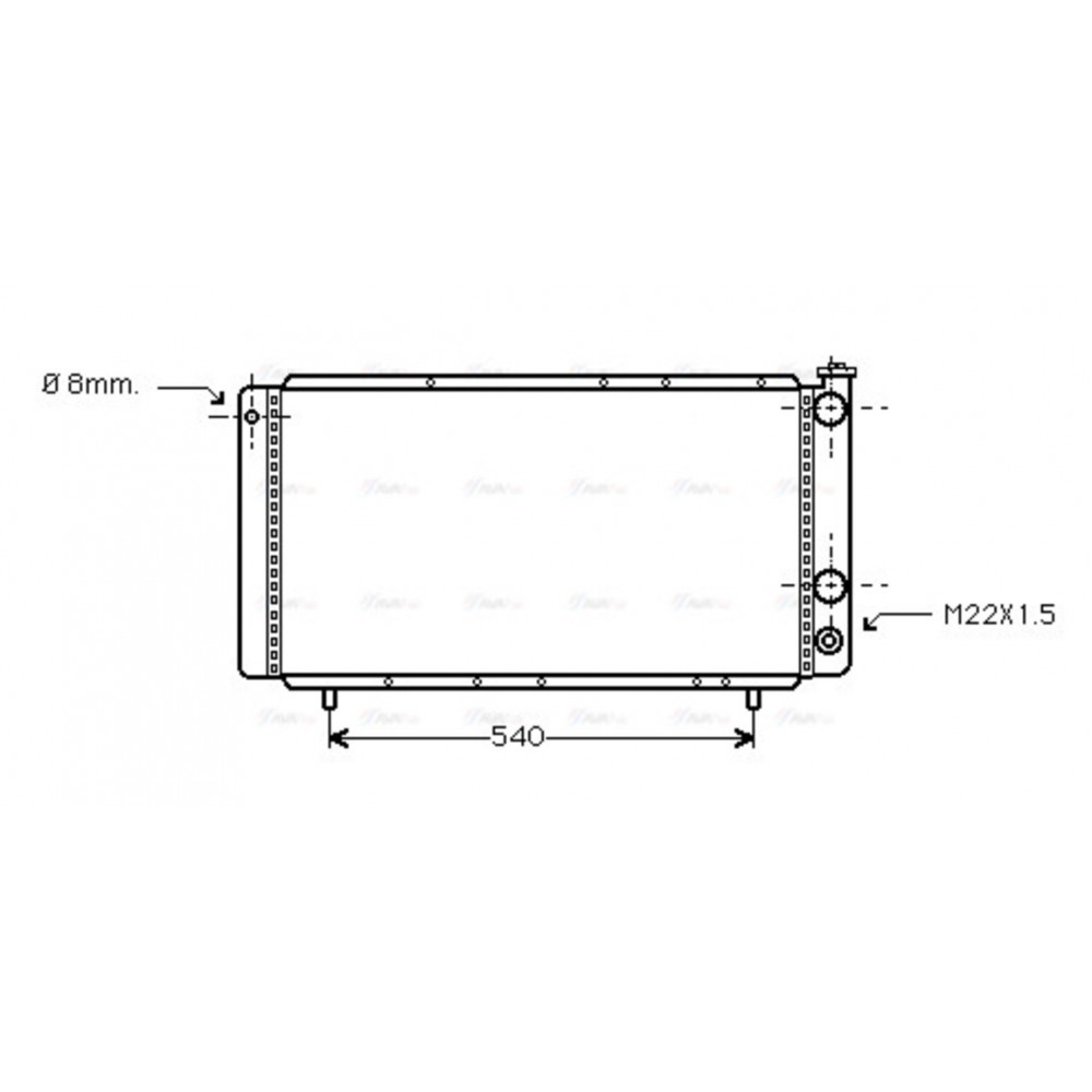 Image for AVA Cooling - Radiator