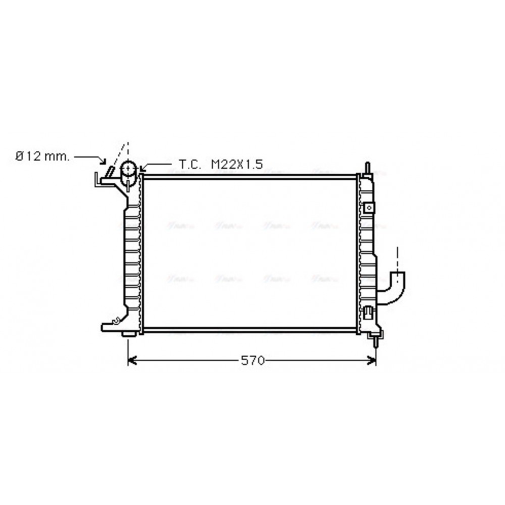 Image for AVA Cooling - Radiator